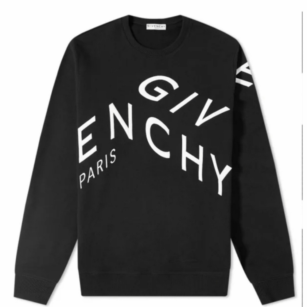 100% authentic Givenchy Black and White Crewneck Sweater